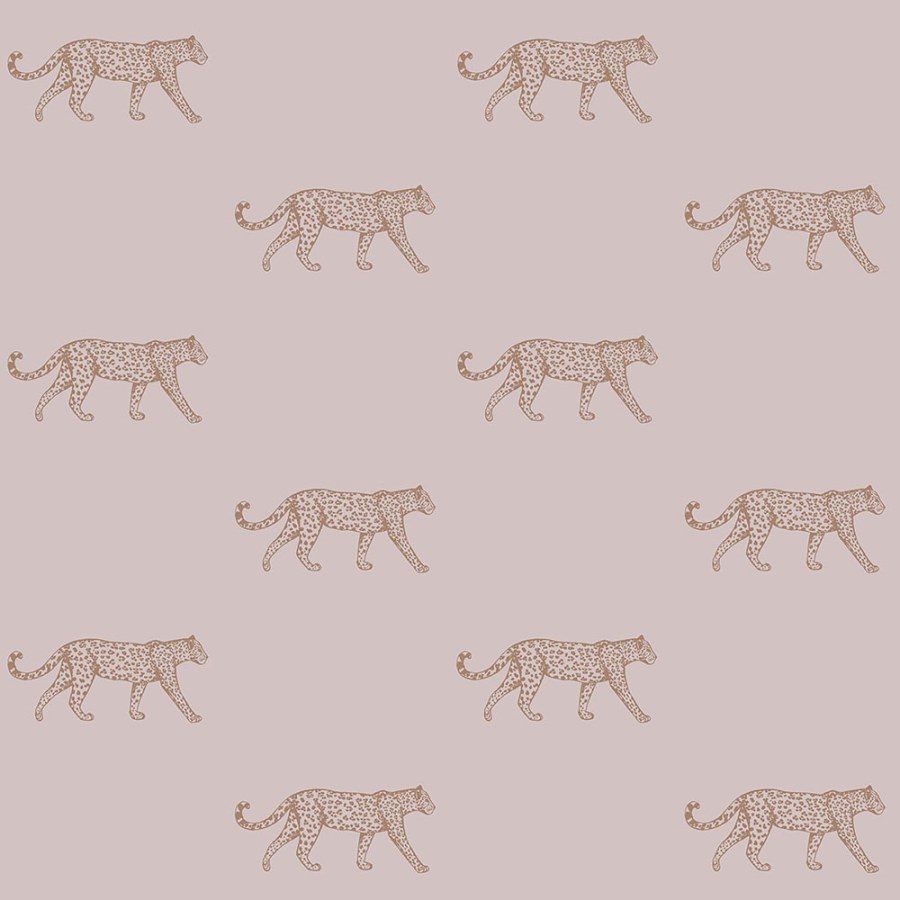Tapety Yara - Tapety na zeď - Starorůžová vliesová tapeta s metalickými leopardy 347729, City Chic, Origin Starorůžová vliesová tapeta s metalickými leopardy 347729, City Chic, Origin - Tapety na zeď