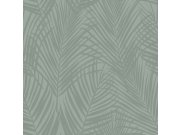 Zelená vliesová tapeta na zeď, metalické palmové listy 347709, City Chic, Origin