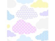 Vliesová tapeta na zeď, 100112, Mráčky, Kids & Home 5, Graham & Brown