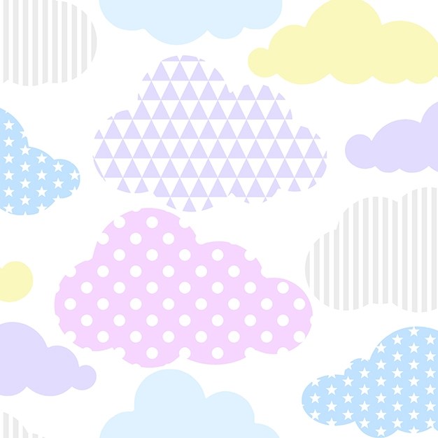 Vliesová tapeta na zeď, 100112, Mráčky, Kids & Home 5, Graham & Brown - Vliesové tapety