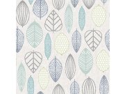 VÝPRODEJ Vliesová tapeta s listy 103171, Scandi Leaf, Highland, Graham & Brown