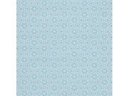 Modrá květinová tapeta na zeď, vlies 383571, Rice 2, Eijffinger