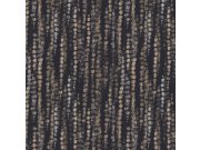 Tapety Yara Tapety dle materiálu Vliesové tapety - Černá vliesová tapeta s puntíky 386572, Enso, Eijffinger Černá vliesová tapeta s puntíky 386572, Enso, Eijffinger