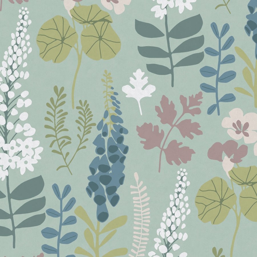 Vliesová tapeta na zeď, Listy a květiny 384531, Vivid, Eijffinger - Tapety na zeď