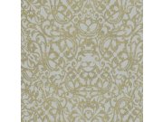 Zelená vliesová tapeta se zlatými ornamenty 382502, Stature, Eijffinger