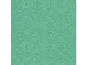 Zelená vliesová tapeta s ornamentálním vzorem 375164, Sundari, Eijffinger