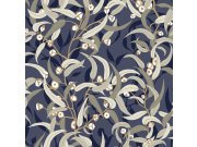 Vliesová tapeta s listy a větvičkami DA23274, Daimon, Decoprint 