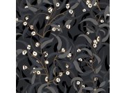 Vliesová tapeta s listy a větvičkami DA23273, Daimon, Decoprint 