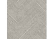 Vliesová tapeta na zeď, šedá, imitace látky, pruhy, NHW1018, Perla, Decoprint Tapety Yara - Decoprint