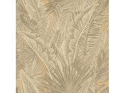 Vliesová tapeta na zeď, béžová, listy, NHW1014, Perla, Decoprint