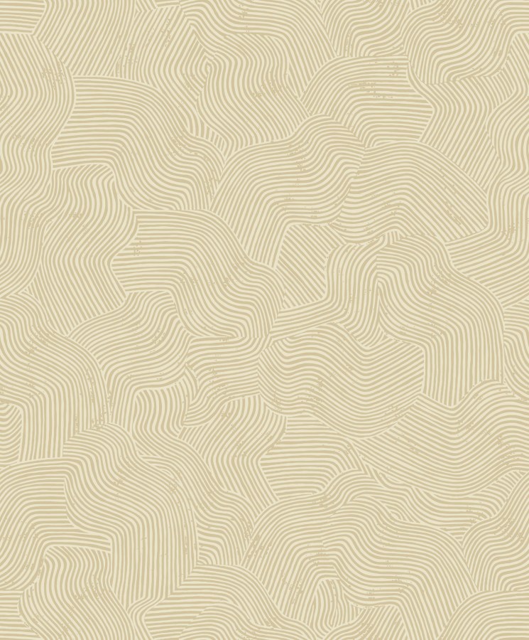 Krémová geometrická vliesová tapeta na zeď, BA26090, Brazil, Decoprint - Vliesové tapety