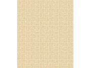 Béžová geometrická vliesová tapeta na zeď, BA26081, Brazil, Decoprint Tapety Yara - Decoprint