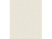 Krémová geometrická vliesová tapeta na zeď, BA26080, Brazil, Decoprint Tapety Yara - Decoprint