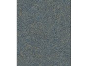 Modro-zlatá vliesová tapeta na zeď, krajina, stromy, BA26064, Brazil, Decoprint