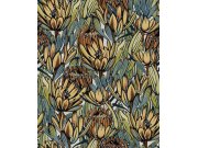 Květinová vliesová tapeta na zeď, BA26031, Brazil, Decoprint