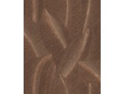 Hnědá vliesová tapeta s listy, AL26222, Allure, Decoprint
