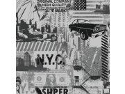 Papírová tapeta na zeď New York L32409, Freestyle, Ugepa