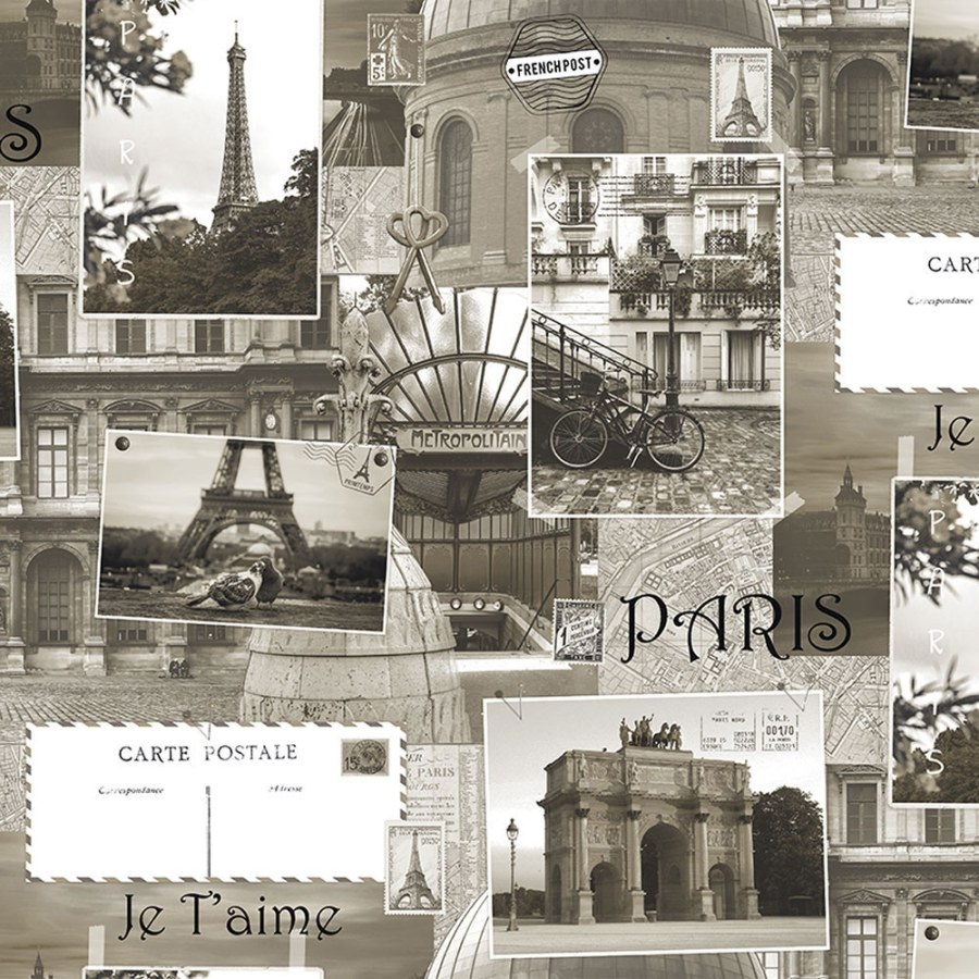 Omyvatelná vliesová tapeta na zeď, Paříž, 8506-4, Vavex 2021 - Vliesové tapety