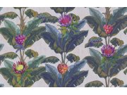 Vliesová obrazová tapeta Listy, Chameleoni BRD24102, 180x280cm, Breeze, Decoprint