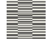 Černo-bílá geometrická vliesová tapeta na zeď 377162, Stripes+, Eijffinger