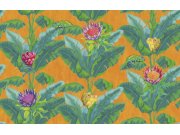 Vliesová obrazová tapeta Listy, Chameleoni BRD24100, 180x280cm, Breeze, Decoprint