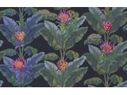 Vliesová obrazová tapeta Listy, Chameleoni BRD24101, 180x280cm, Breeze, Decoprint