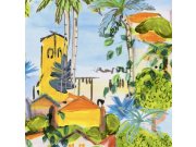 Vliesová tapeta Moře, palmy, Riviéra BR24040, Breeze, Decoprint