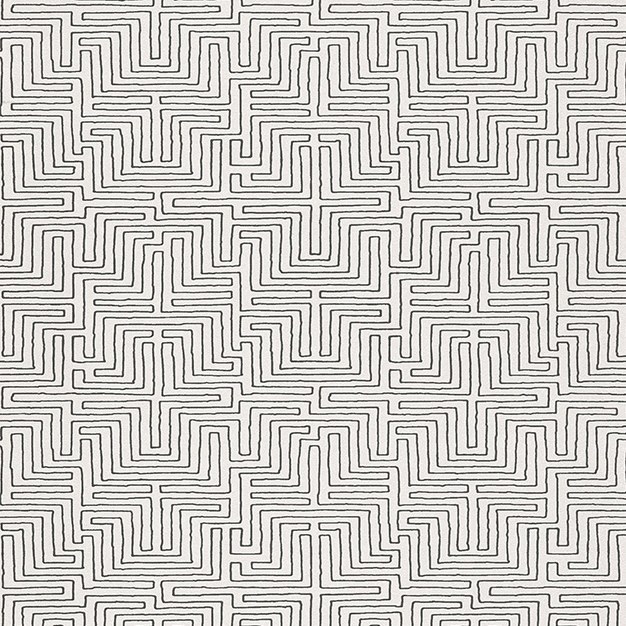 Tapety Yara - Tapety na zeď - Vliesová tapeta na zeď, černobílý etno vzor 376059, Siroc, Eijffinger Vliesová tapeta na zeď, černobílý etno vzor 376059, Siroc, Eijffinger - Tapety na zeď