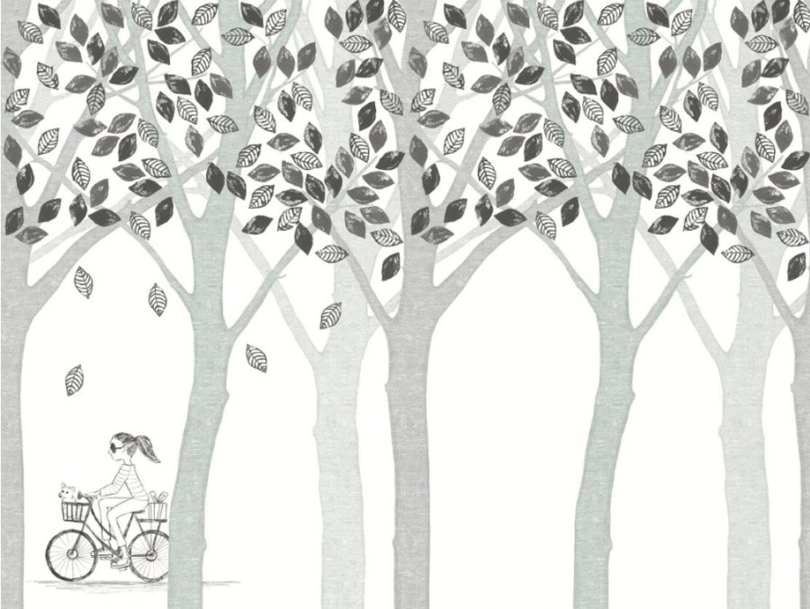 Tapety Yara - Tapety dle materiálu - Vliesové tapety - Obrazová tapeta vliesová Les, stromy 364197, 372 x 280 cm, Wallpower Junior, Eijffinger Obrazová tapeta vliesová Les, stromy 364197, 372 x 280 cm, Wallpower Junior, Eijffinger - Vliesové tapety