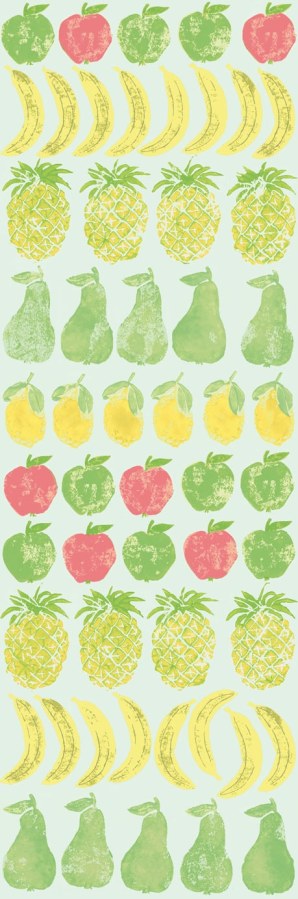 Obrazová tapeta vliesová Ovoce 364192, Wallpower Junior, Eijffinger - Vliesové tapety