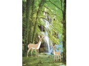 Tapety Yara Tapety dle materiálu Vliesové tapety - Fototapeta na zeď - Vodopád, srnky 364135, Wallpower Junior, Eijffinger Fototapeta na zeď - Vodopád, srnky 364135, Wallpower Junior, Eijffinger