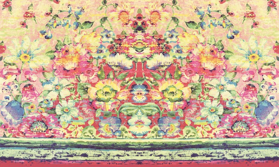 Tapety Yara - Tapety dle materiálu - Vliesové tapety - Květinová brazová tapeta vliesová 364116, Wallpower Junior, Eijffinger Květinová brazová tapeta vliesová 364116, Wallpower Junior, Eijffinger - Vliesové tapety