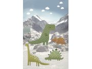 Tapety Yara Tapety dle materiálu Vliesové tapety - Dětská obrazová tapeta Dinosauři 364110, Wallpower Junior, Eijffinger Dětská obrazová tapeta Dinosauři 364110, Wallpower Junior, Eijffinger