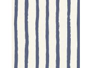 Vliesová tapeta modrý proužek 364000, Wallpower Junior, Eijffinger