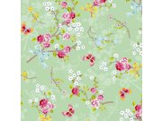 Romantická květinová vliesová tapeta na zeď 375073, Pip Studio 4, Eijffinger