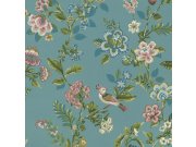 Vliesová tapeta s ptáčky a květinami 375062, Pip Studio 4, Eijffinger