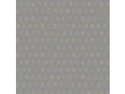 Šedá vliesová tapeta se zlatými brouky 375037, Pip Studio 4, Eijffinger Tapety Yara - Eijffinger