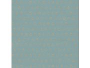 Tyrkysová vliesová tapeta se zlatými brouky 375032, Pip Studio 4, Eijffinger