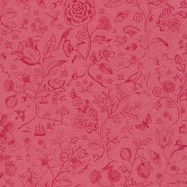 Tapety Yara - Tapety dle materiálu - Vliesové tapety - Červená vliesová tapeta na zeď 375013, Pip Studio 4, Eijffinger Červená vliesová tapeta na zeď 375013, Pip Studio 4, Eijffinger - Vliesové tapety