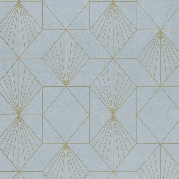 Geometrická vliesová tapeta na zeď Lastury 366071, Geonature, Eijffinger - Tapety na zeď