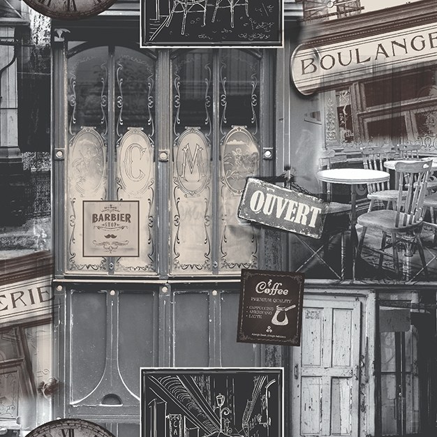 VÝPRODEJ Na zeď tapeta vliesová retro L13409, Faux Semblant, Ugepa - Tapety na zeď