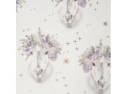 Romantická papírová tapeta Jednorožec, 105977, Kids@Home 6, Graham & Brown 