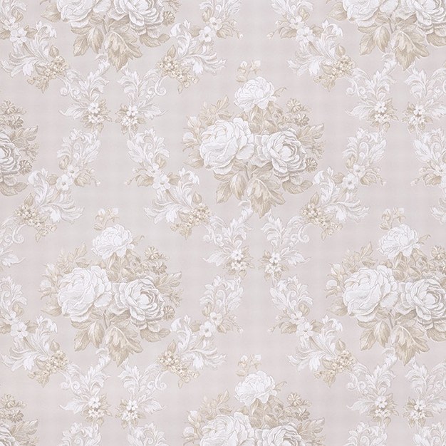 Tapety Yara - Tapety na zeď - Krémová květinová tapeta 361130 Chambord, Eijffinger Krémová květinová tapeta 361130 Chambord, Eijffinger - Tapety na zeď