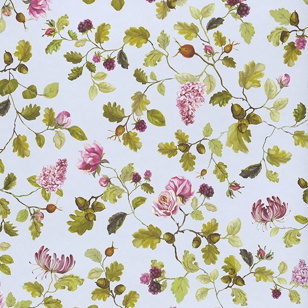 Vliesová tapeta na zeď - květiny, listy, větvičky - 365004, Un Bisou de Mme Pitou, Eijffinger - Tapety na zeď