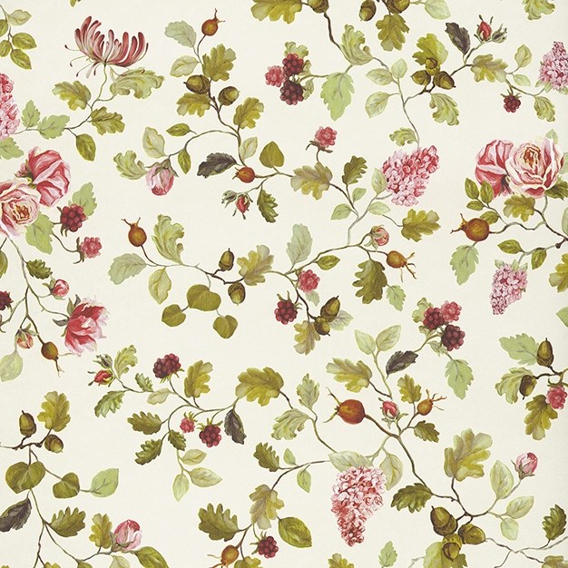 Tapety Yara - Tapety na zeď - Vliesová tapeta na zeď - květiny, listy, větvičky - 365002, Un Bisou de Mme Pitou, Eijffinger Vliesová tapeta na zeď - květiny, listy, větvičky - 365002, Un Bisou de Mme Pitou, Eijffinger - Tapety na zeď