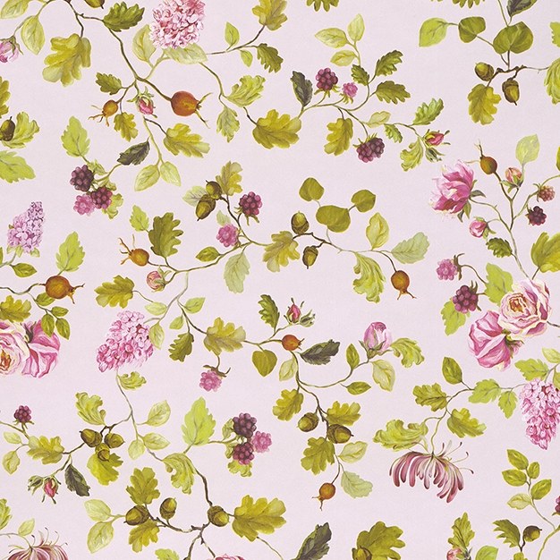 Vliesová tapeta na zeď - květiny, listy, větvičky - 365001, Un Bisou de Mme Pitou, Eijffinger - Tapety na zeď
