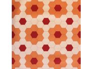 VÝPRODEJ Vliesová tapeta s hexagony 7100001 My Home, Vavex
