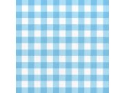 Vliesová tapeta Modrá kostka / káro 359086, Rice, Eijffinger