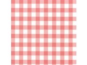 Vliesová tapeta na zeď, červená kostka / káro 359082, Rice, Eijffinger