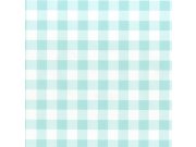 Vliesová tapeta na zeď, tyrkysová kostka / káro 359080, Rice, Eijffinger